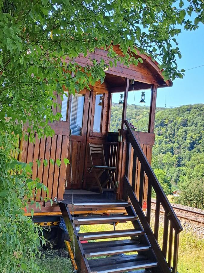 Autarkes Tiny House Mit Rheinblick Apartamento Rumikon Exterior foto